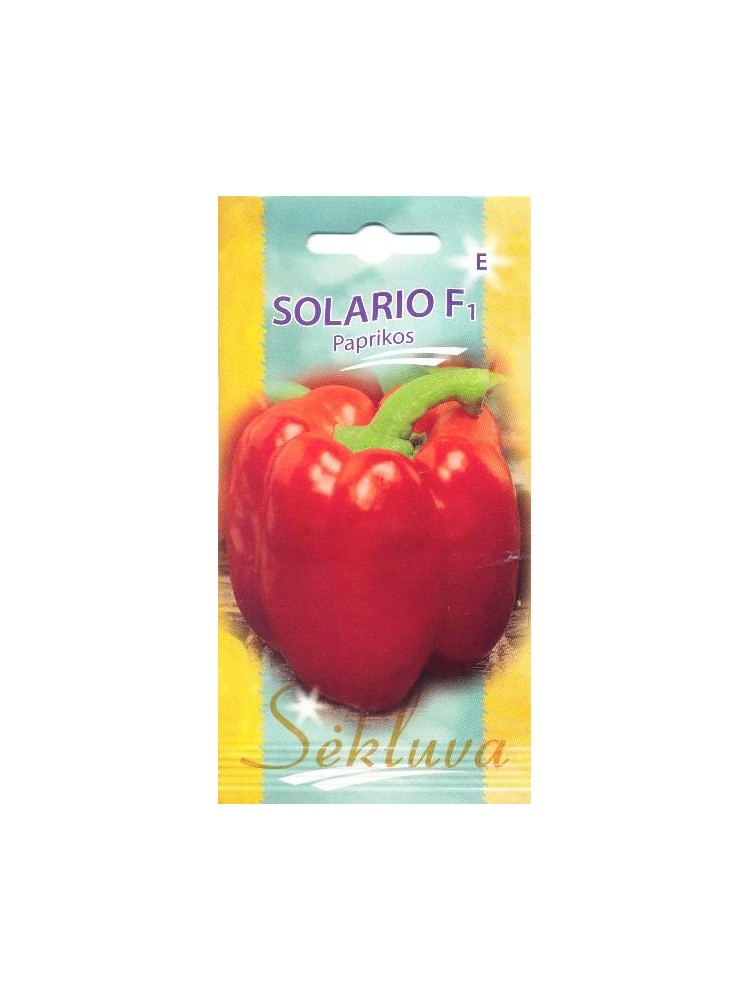 Sweet pepper 'Solario' H, 100 seeds