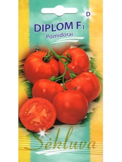 Pomidorai valgomieji 'Diplom' H, 10 sėklų