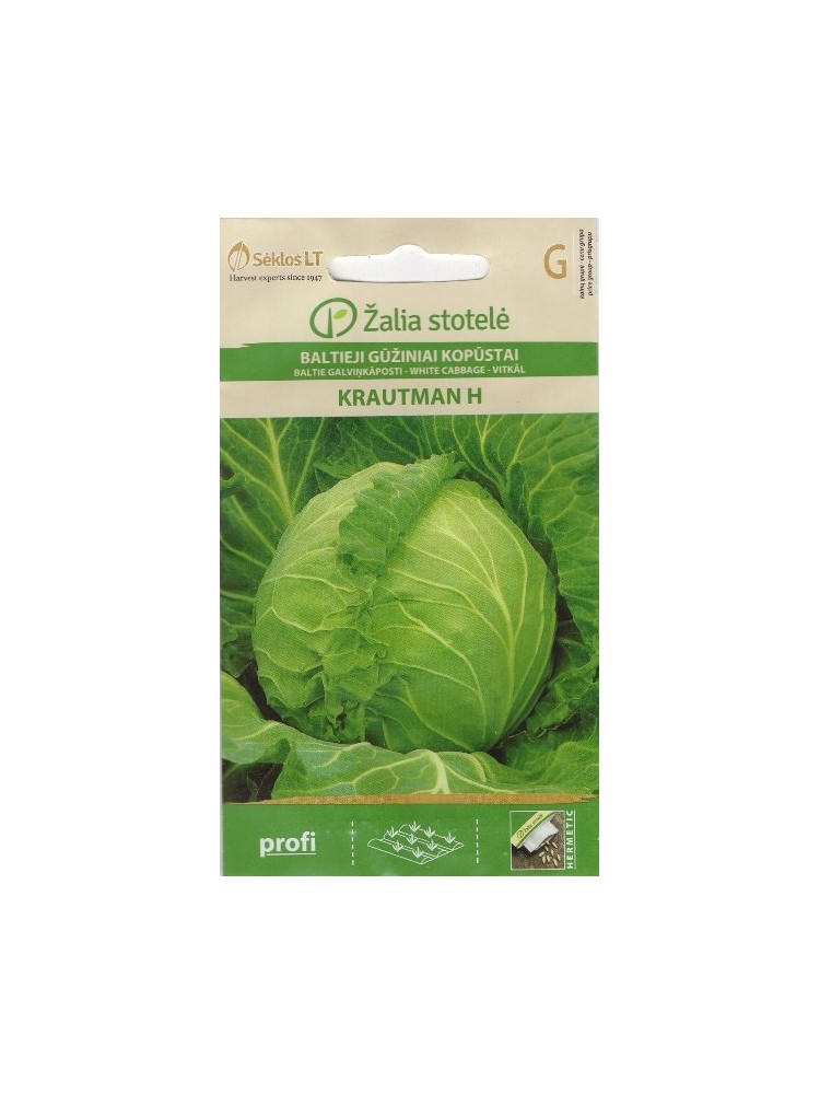 White cabbage 'Krautman' H, 0,1 g