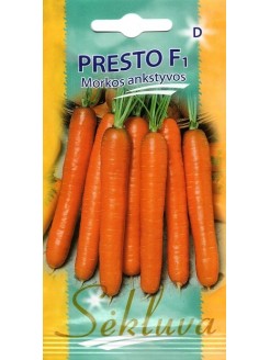 Carrot 'Presto' H, 600 seeds