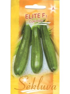 Zucchini 'Elite' H, 6 seeds