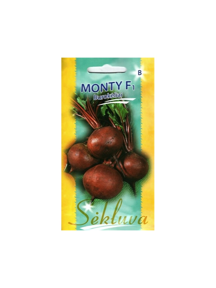 Beetroot 'Monty' H, 250 seeds