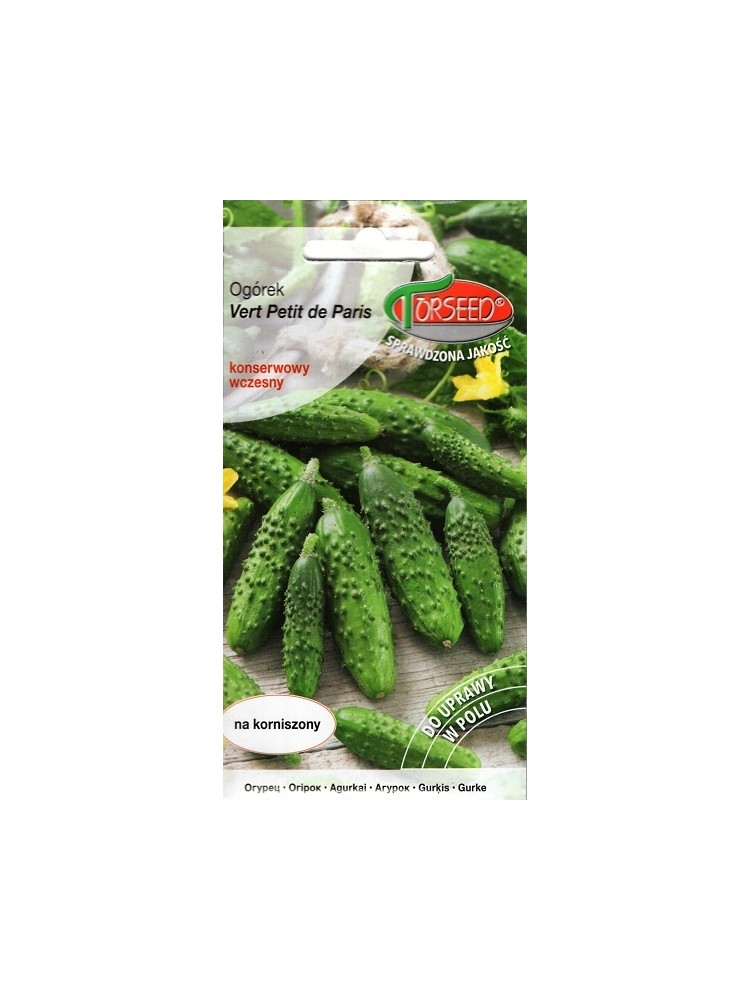 Cucumber 'Vert Petit de Paris' 3 g