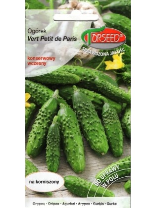 Agurkai paprastieji 'Vert Petit de Paris' 3 g