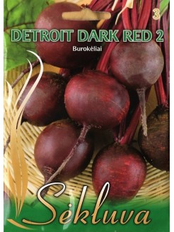 Sarkanās bietes 'Detroit Dark Red 2' 15 g