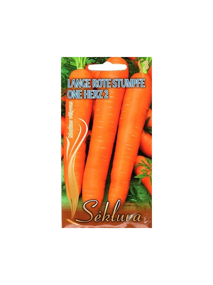 Carrot 'Lange Rote Stumpfe Ohne Herz' 5 g