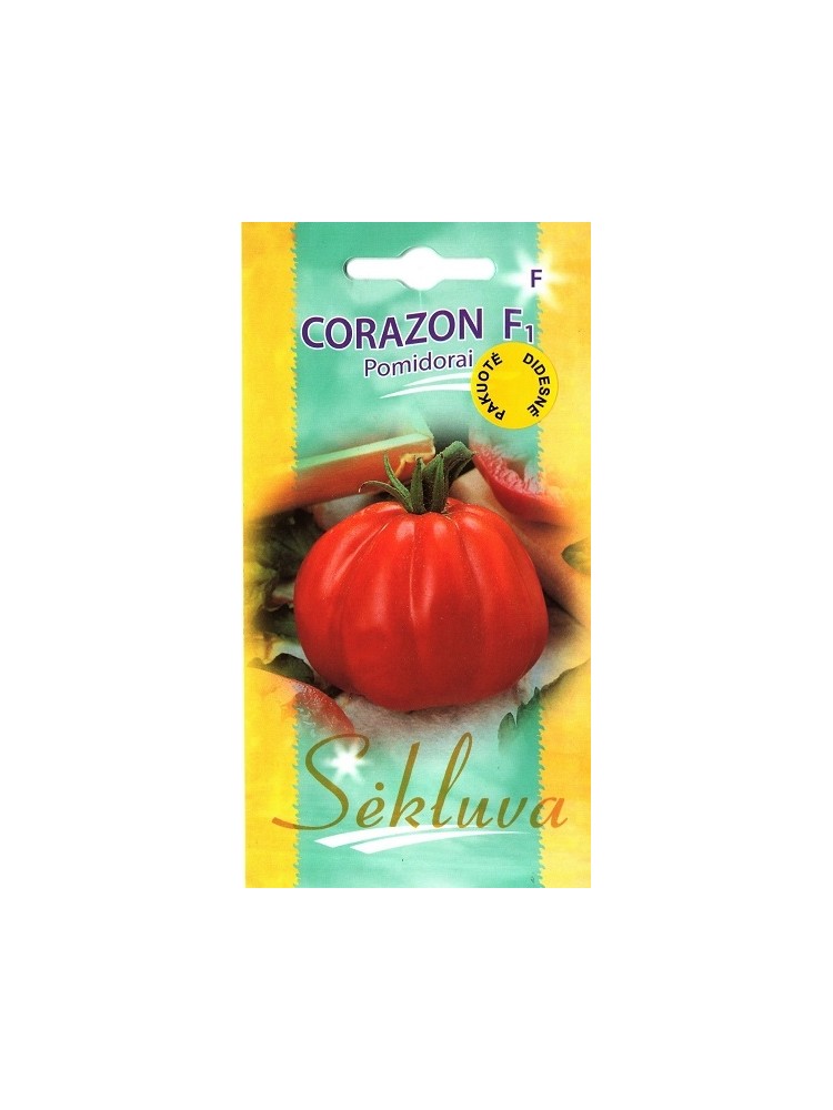 Ēdamais tomāts 'Corazon' H, 50 sēklas