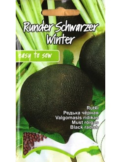 Ravanello comune 'Runder schwarzer winter' 5  g