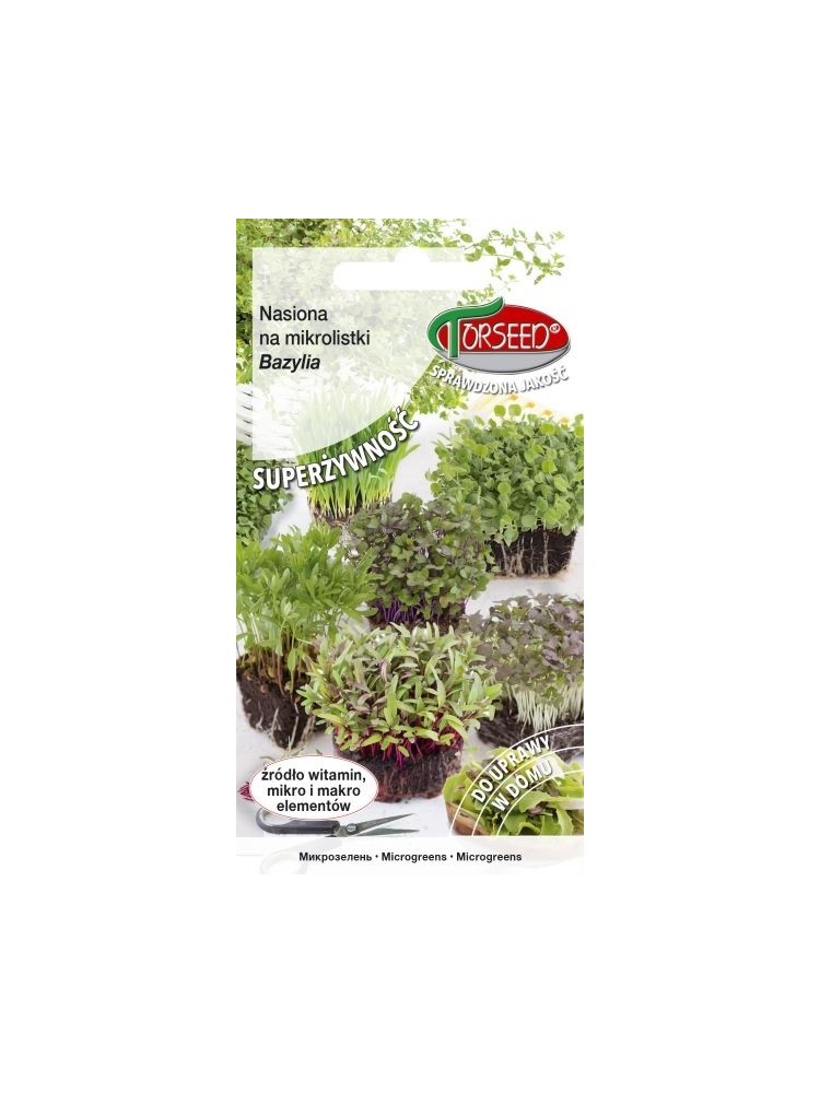 Spinach 5 g, microgreens