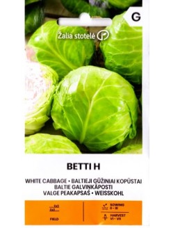 White cabbage 'Betti' H, 0,1 g