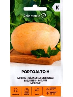 Melon 'Portoalto' H, 5 seemet