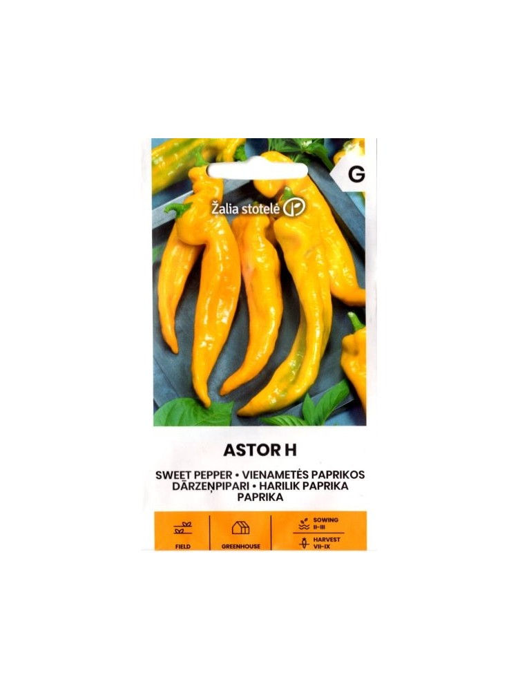 Sweet pepper 'Astor' H, 0,1 g