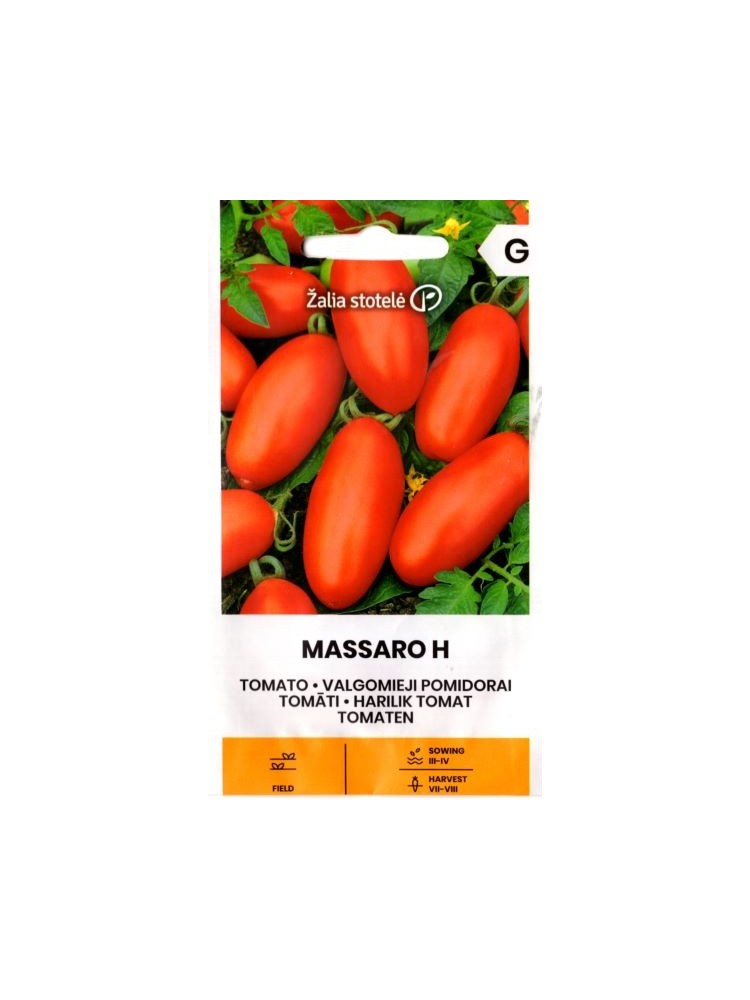 Harilik tomat 'Massaro' H, 20 seemned