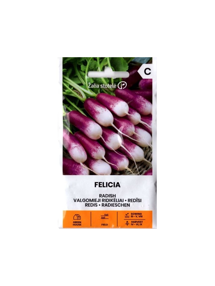 Ridikėliai valgomieji 'Felicia' 3 g