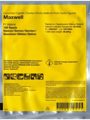 Gurķi 'Maxwell' H, 100 sēklas