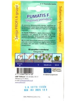 Pomidorai valgomieji 'Pumatis' H, 15 sėklų
