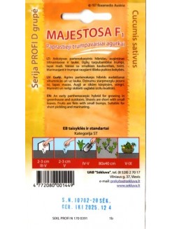 Огурец посевной 'Majestosa' H, 20 семян