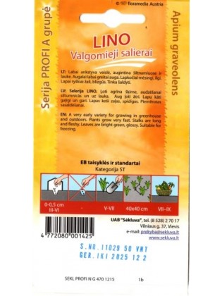 Céleri-branche 'Lino' 50 graines