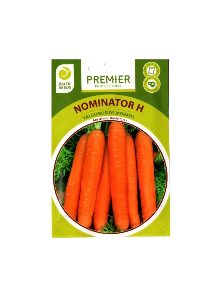 Морковь 'Nominator' H, 600 семян