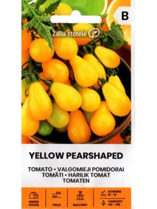 VL Pomidorai valgomieji 'Yellow Pearshaped' 0,2 g