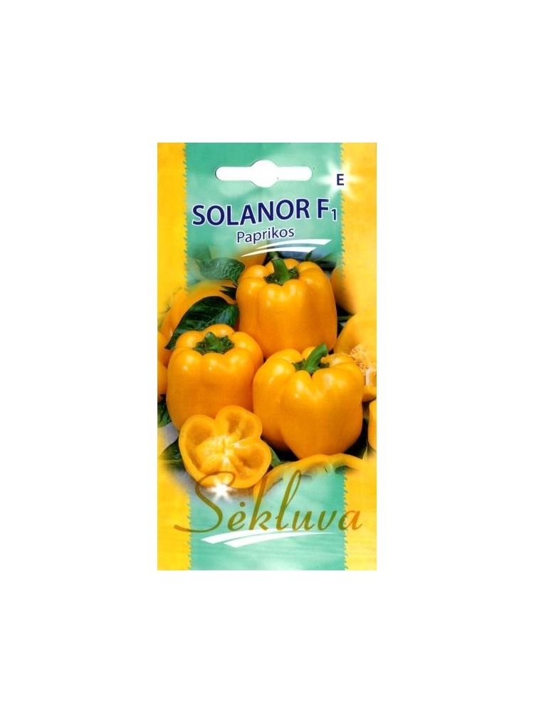 Harilik paprika 'Solanor' H, 10 seemned