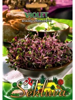 Brokoliai 'Violet' 8 g, daiginimui