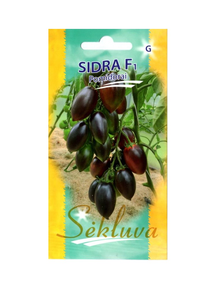 Pomidorai valgomieji 'Sidra' H, 6 sėklos