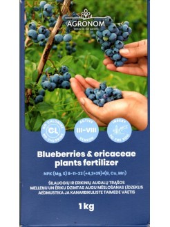 Blueberry and heather plant fertilizer 1 kg