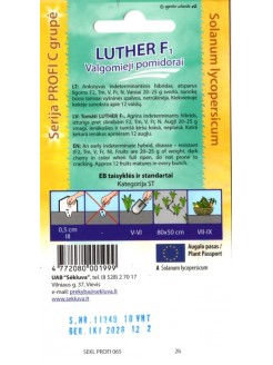 Tomat 'Luther' H, 10 seemet