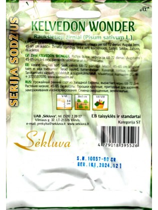 Pisello 'Kelvedon Wonder' 60 g