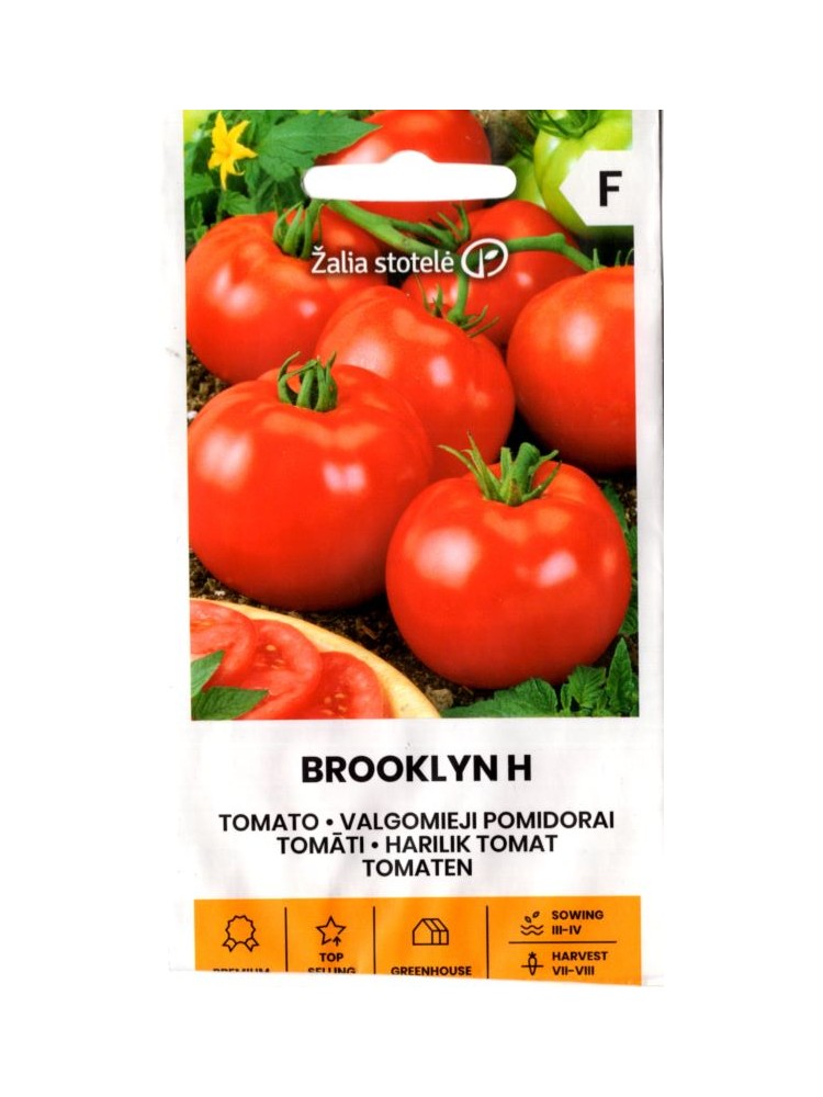 Tomat 'Brooklyn' H, 10 seemet