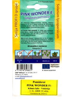 Tomāti 'Pink Wonder' H, 100 sēklas