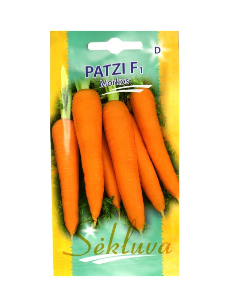 Морковь посевная 'Patzi' H, 500 семян