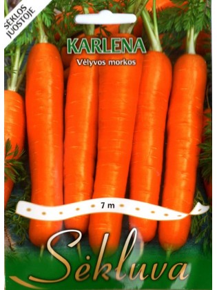 Carrot 'Karlena' 7 m seeds on tape