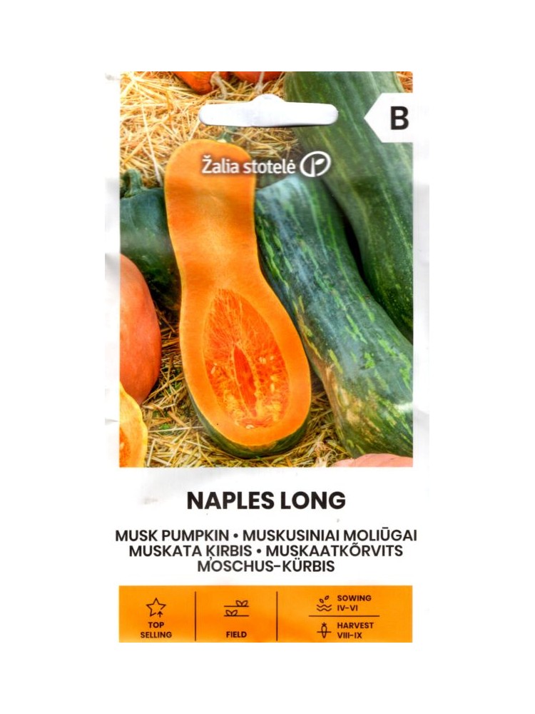 Moliūgai kvapieji 'Naples Long' 1,5 g