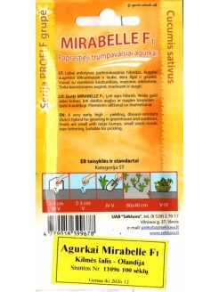 Cornichon 'Mirabelle' H, 100 graines