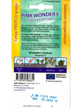 Pomodoro 'Pink Wonder' H, 10 semi