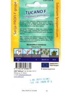 Tomat 'Tucano' H, 8 seemet