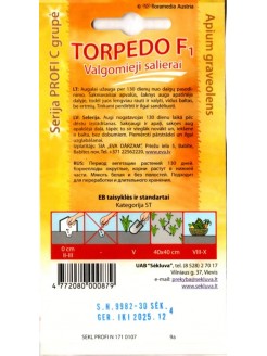 Céleri 'Torpedo' H, 30 graines