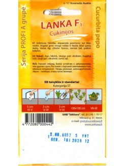 Cukinija 'Lanka' H, 5 sėklos