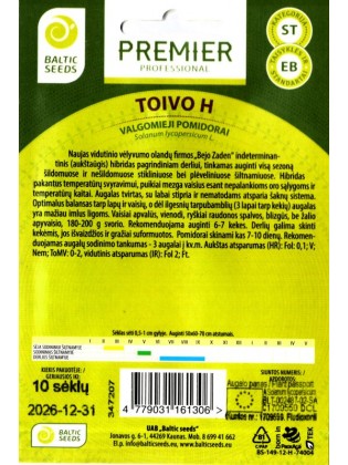 Tomate 'Toivo' H, 10 Samen