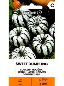Suureviljalise kõrvitsa 'Sweet Dumpling' 2 g
