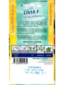Pastèque 'Livia' H, 5 semences