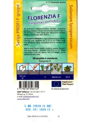 Томат 'Florenzia' H, 10 семян