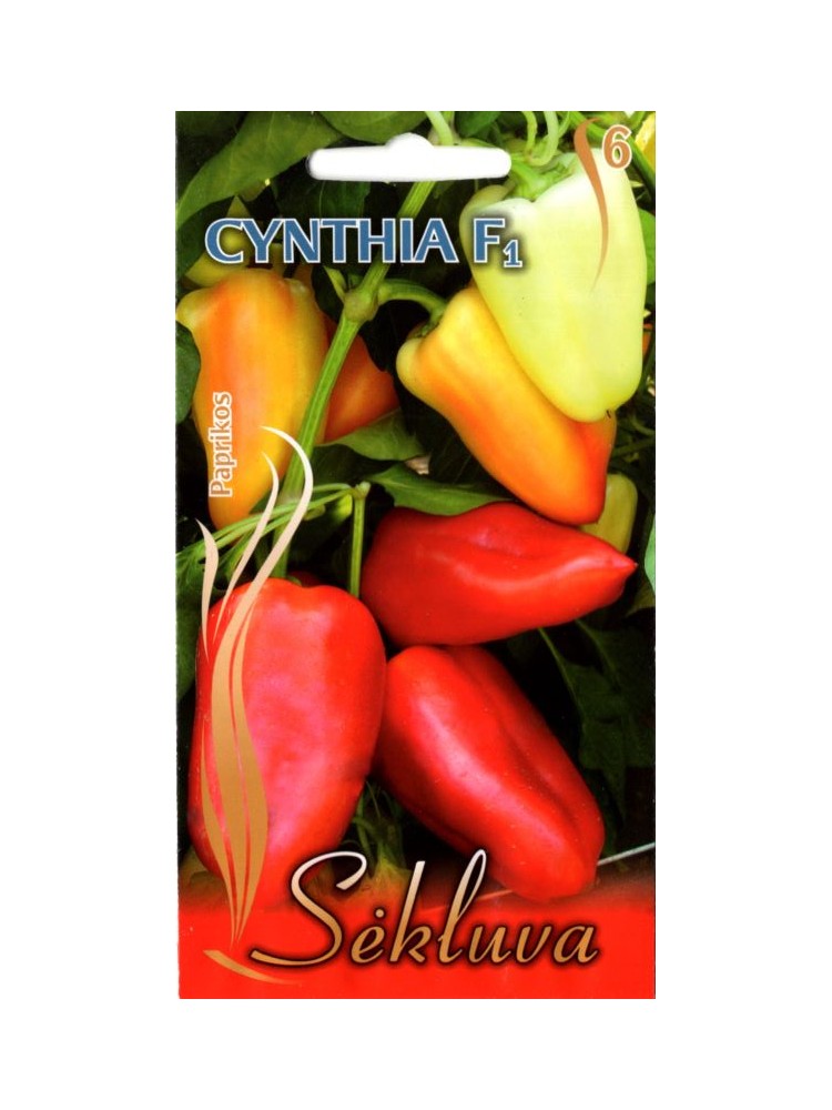 Paprika 'Cynthia' H, 10 Samen