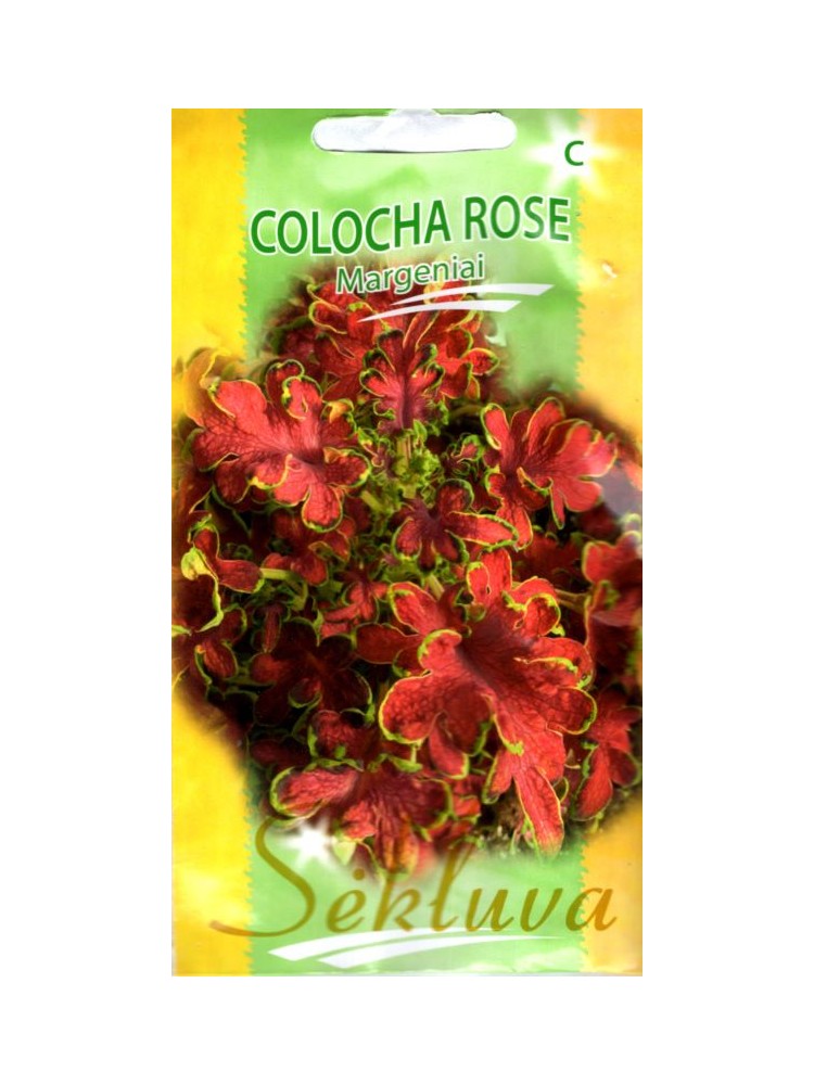 Margeniai darželiniai 'Colocha Rose' 20 sėklų