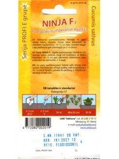 Gherkin 'Ninja' F1, 20 seeds