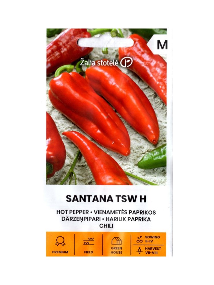 Piment 'Santana TSW' H, 10 graines