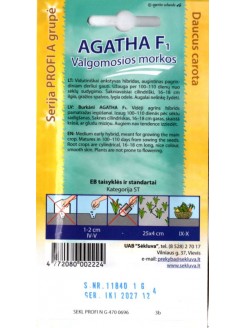 Carrot 'Agatha' F1, 1 g