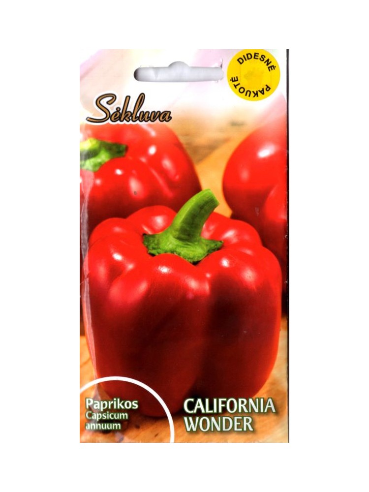 Paprika 'California Wonder' 10 g